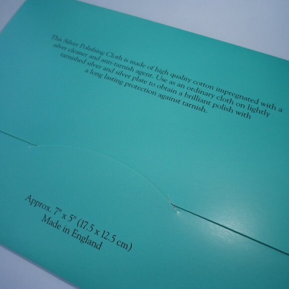 Tiffany & Co. 5" by 7" Jewelry Cleaner Polishing Cloth - Picture 3 of 6